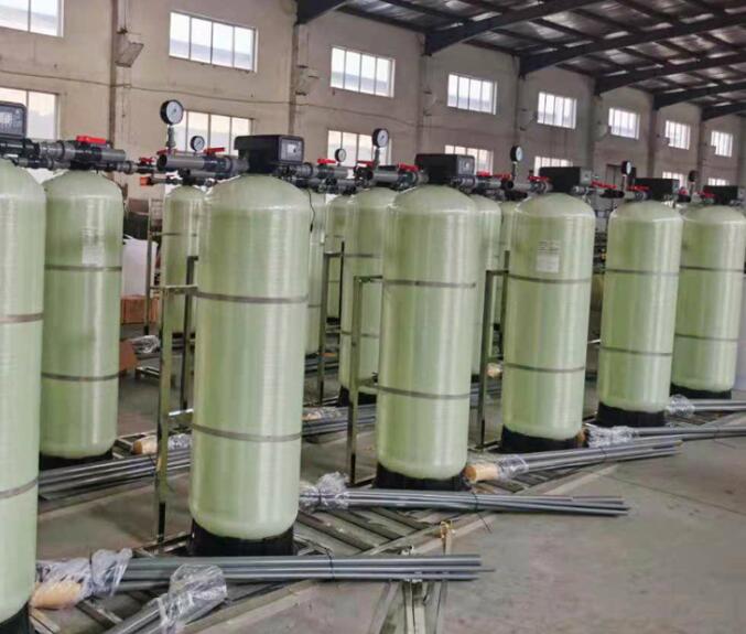 廠家全自動工業軟化水設備圖